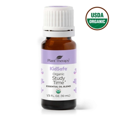 Tinh dầu hữu cơ giúp trẻ tập trung Study Time Plant Therapy - KIDSafe