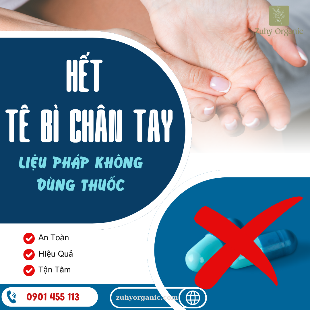 chữa tê bì chân tay